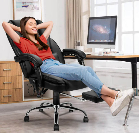 Office chairs with massagers: for more comfort at work
