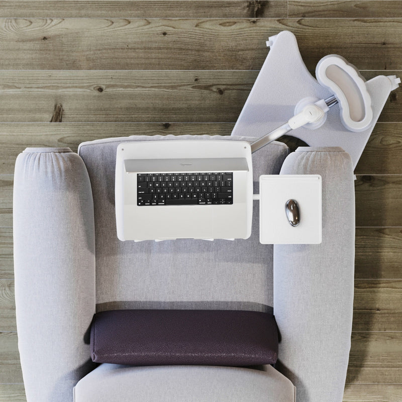 WS-10 Mobile Adjustable Laptop Stand with Wheels – Height & Angle Adjustable