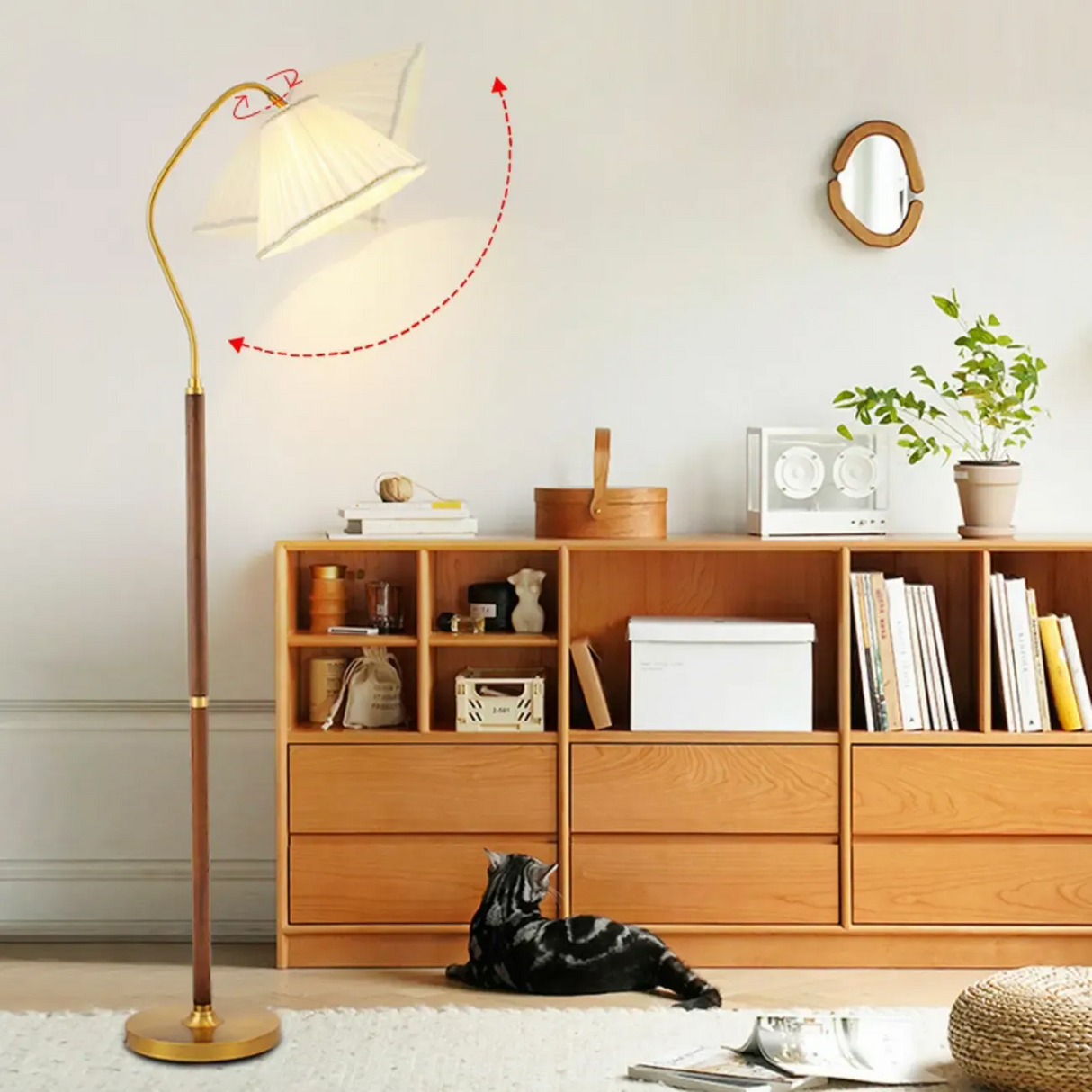 Evan Modern Metal Floor Lamp