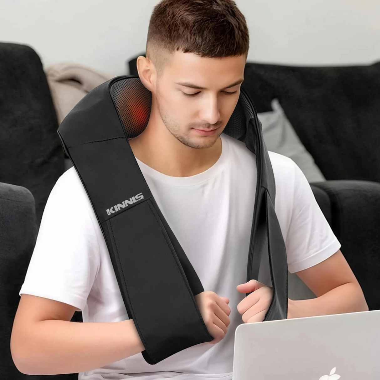 Heated Kneading Neck Back Shoulder Massager