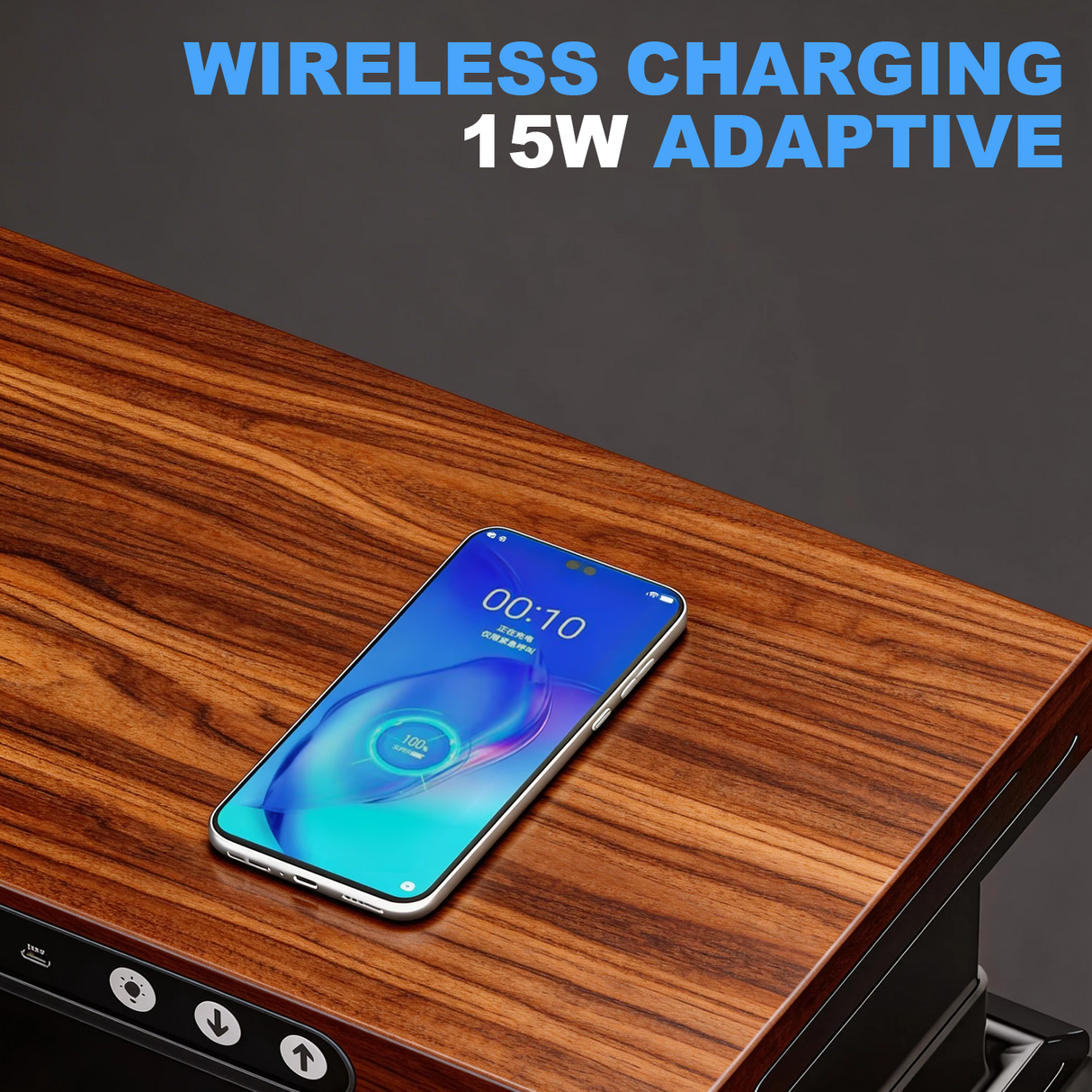 GC01 Plus Premium Walnut Wood Monitor Stand Riser