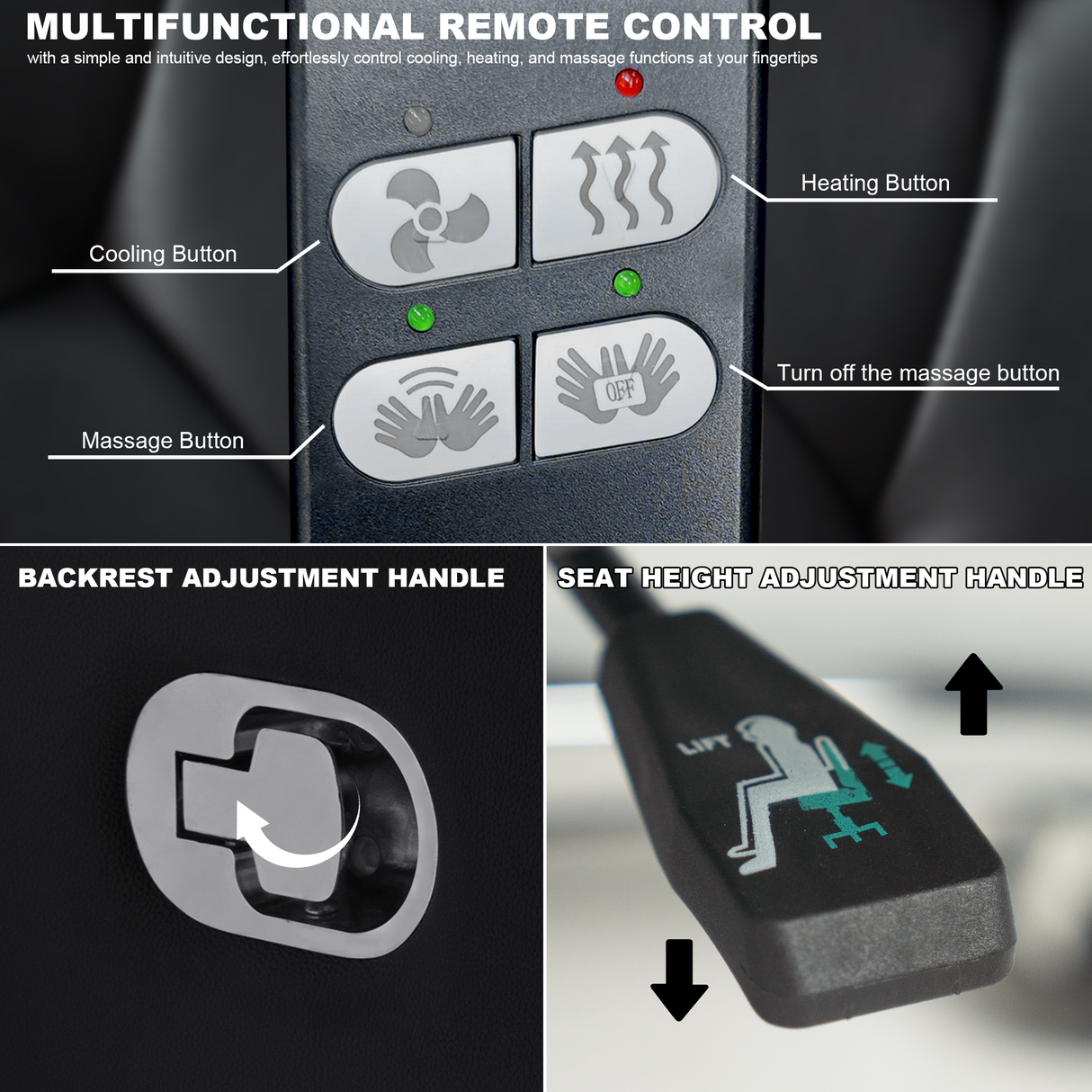 Fauteuil de massage Cameron