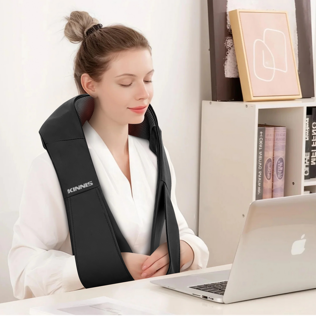 Heated Kneading Neck Back Shoulder Massager