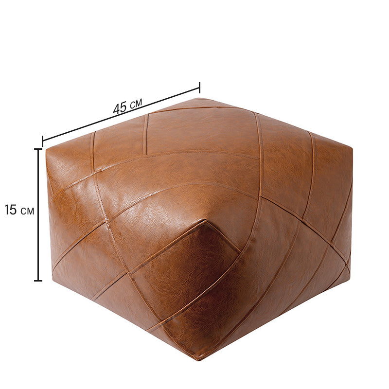 Jones Handmade Moroccan Square Ottoman Footstool