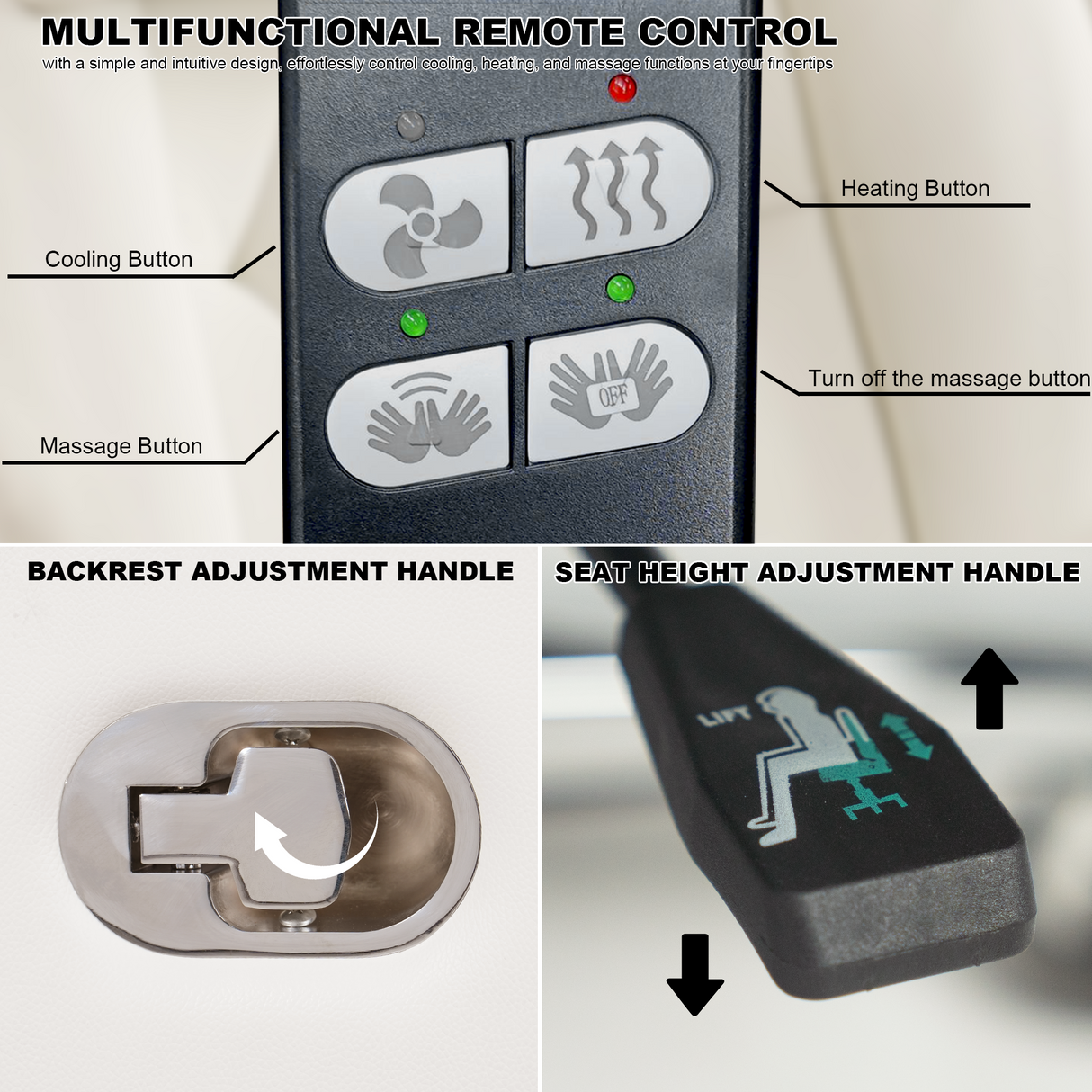 Fauteuil de massage Cameron