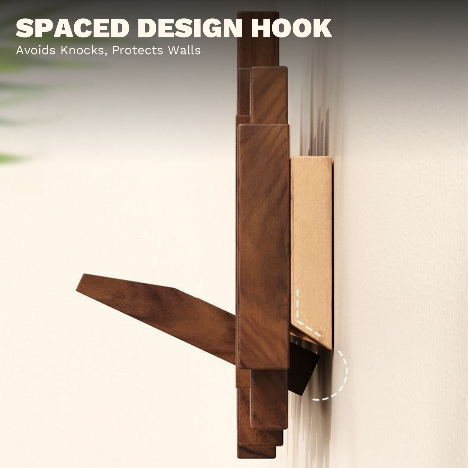 Magnus Natural Wood Coat Rack