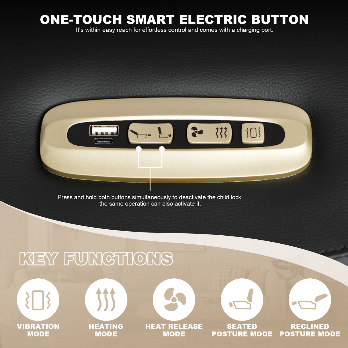 Fauteuil de massage Cameron