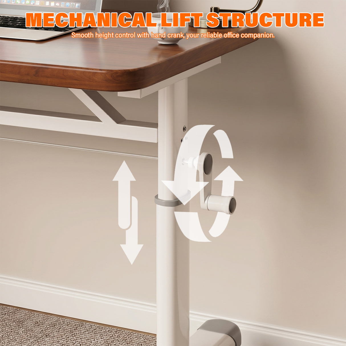WS-30 Mobile Height Adjustable Desk