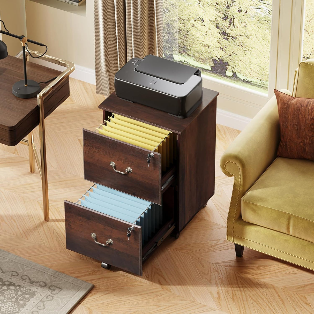 Mason File Cabinet 2-Drawer
