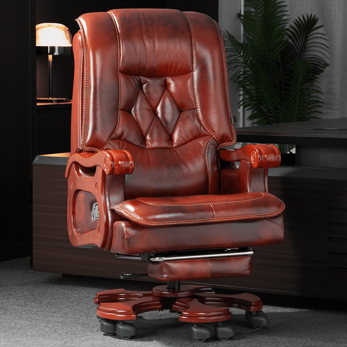 Evan Massage Office Chair-sunflower-display