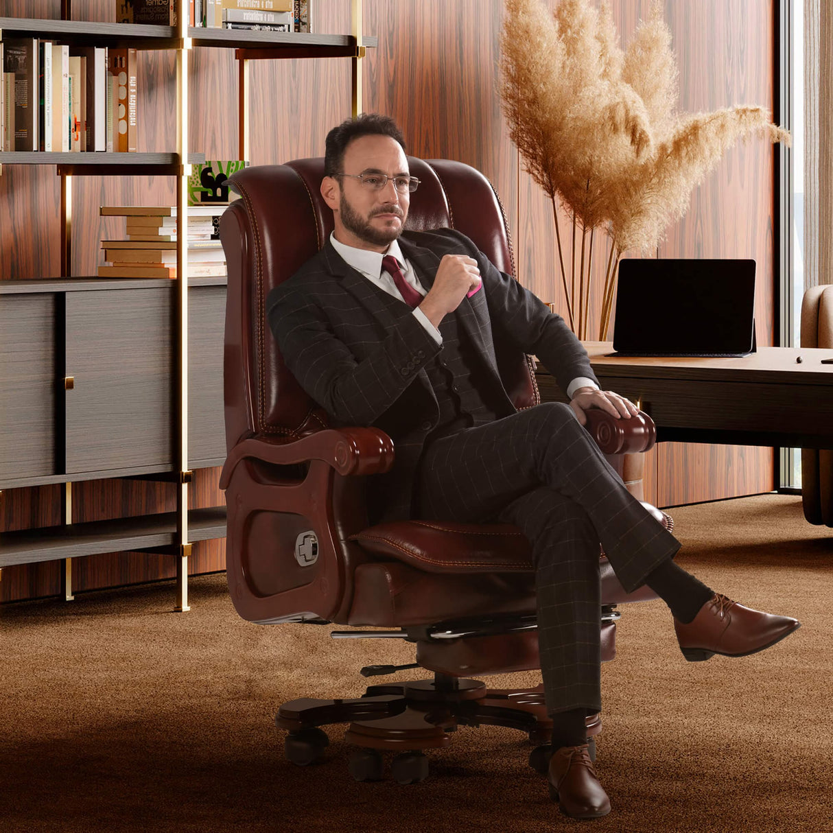 Evan Massage Office Chair-sunflower-model