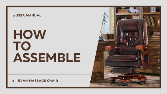 Evan Massage Office Chair-how to assemble