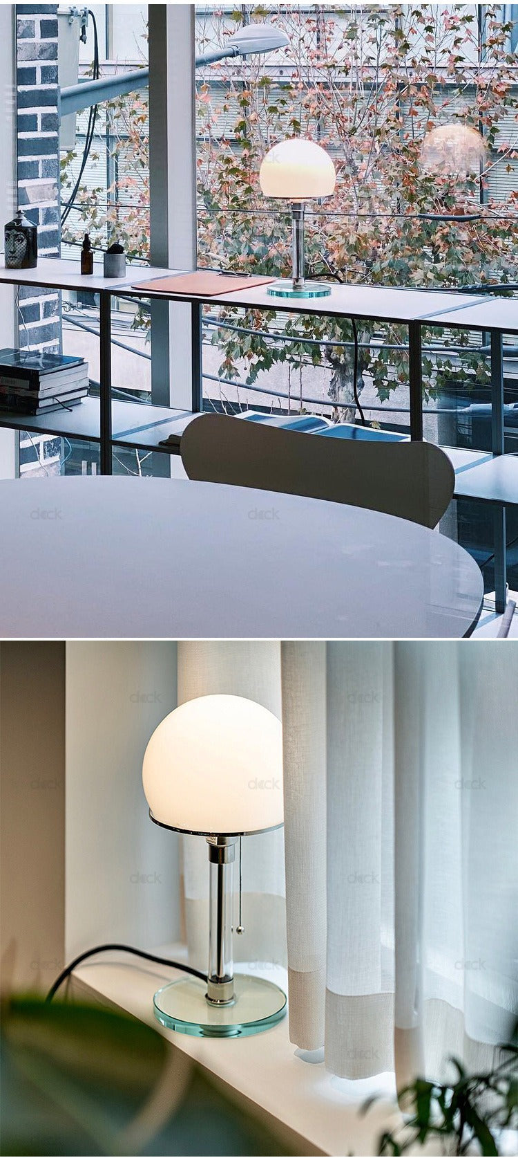 Magnus Glass Table Lamp