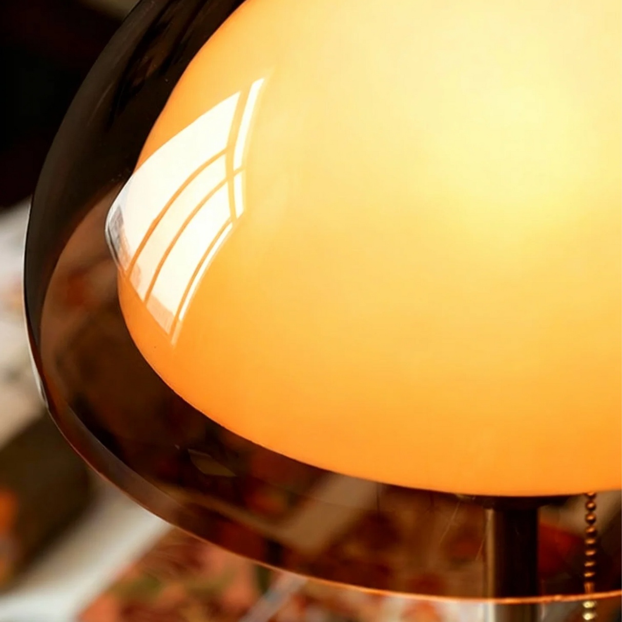 Mason Glass Table Lamp