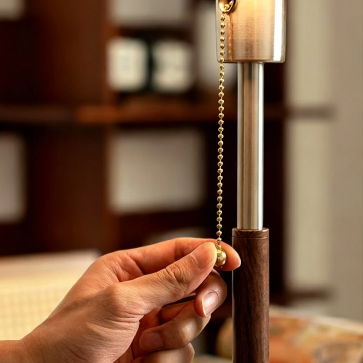 Mason Glass Table Lamp