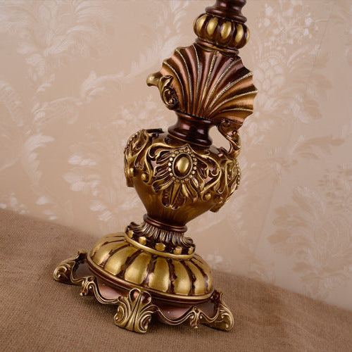 Mason Vintage Floral Lace Table Lamp