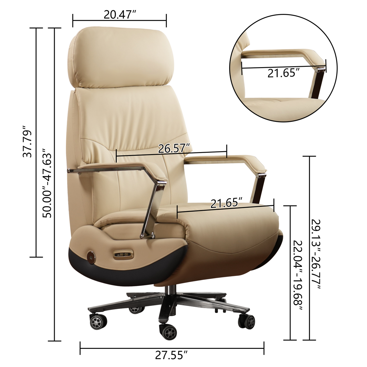 Carlo Power Recliner Chair