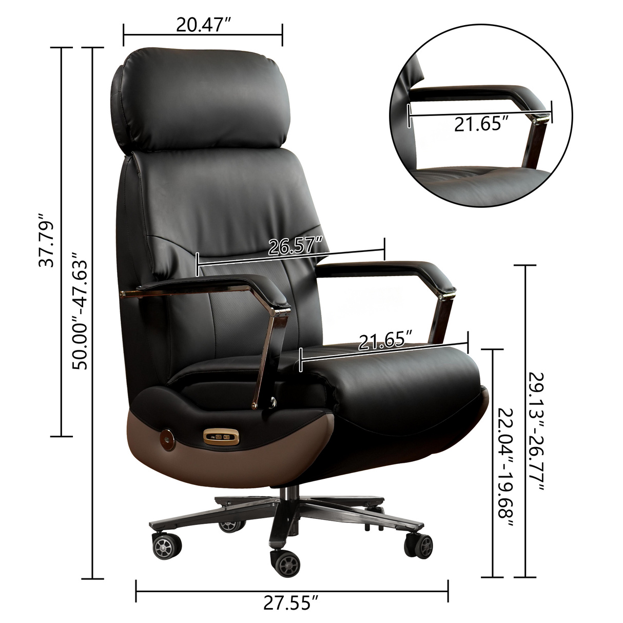 Carlo Power Recliner Chair