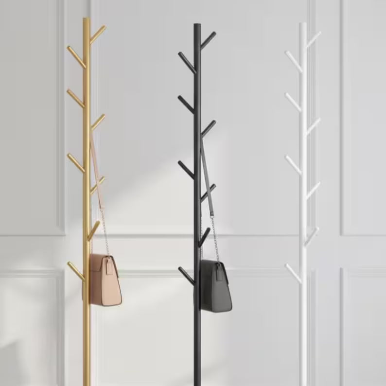 Jones Modern Metal Nordic Entryway Coat Rack