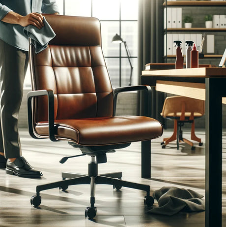 How to Clean a Leather Office Chair?