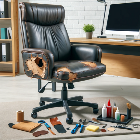 DIY Guide: How to Fix a Ripped Leather Office Chair