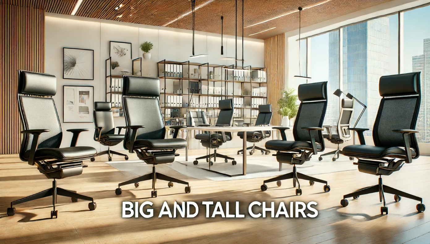 2025 Best Big and Tall Office Chair for Heavier People KINNLS