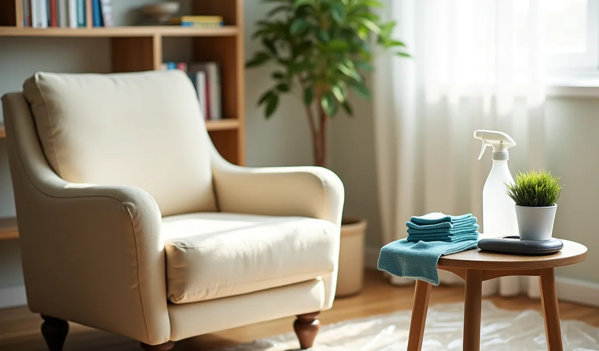 How to clean an upholstered chair a stepbystep guide KINNLS