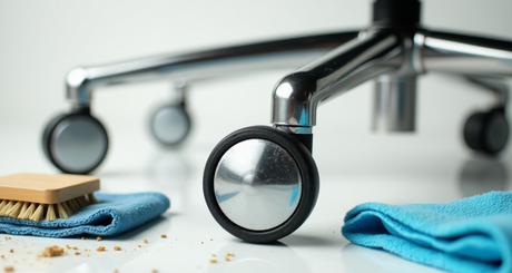 How to Clean Wheels of a Rolling Desk Chair Without Hassle