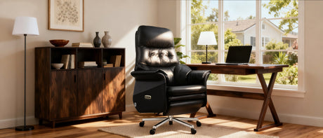 The Ennio Chair: Experience Unstructured Luxury with Top-Grain Leather & Massage | Kinnls 2025