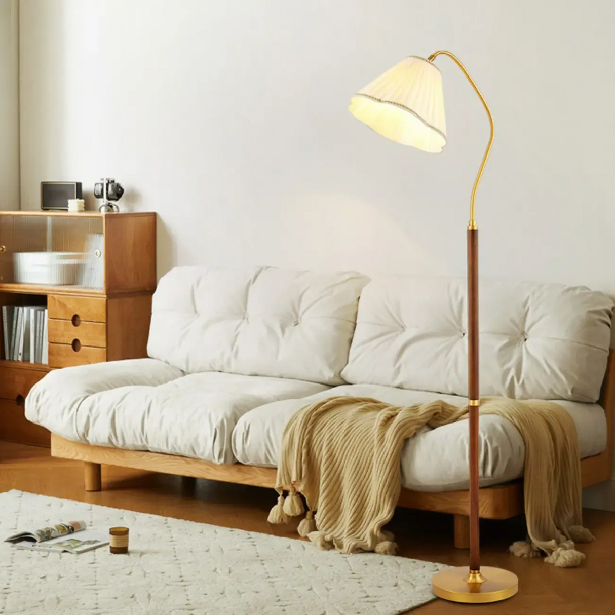Evan Modern Metal Floor Lamp