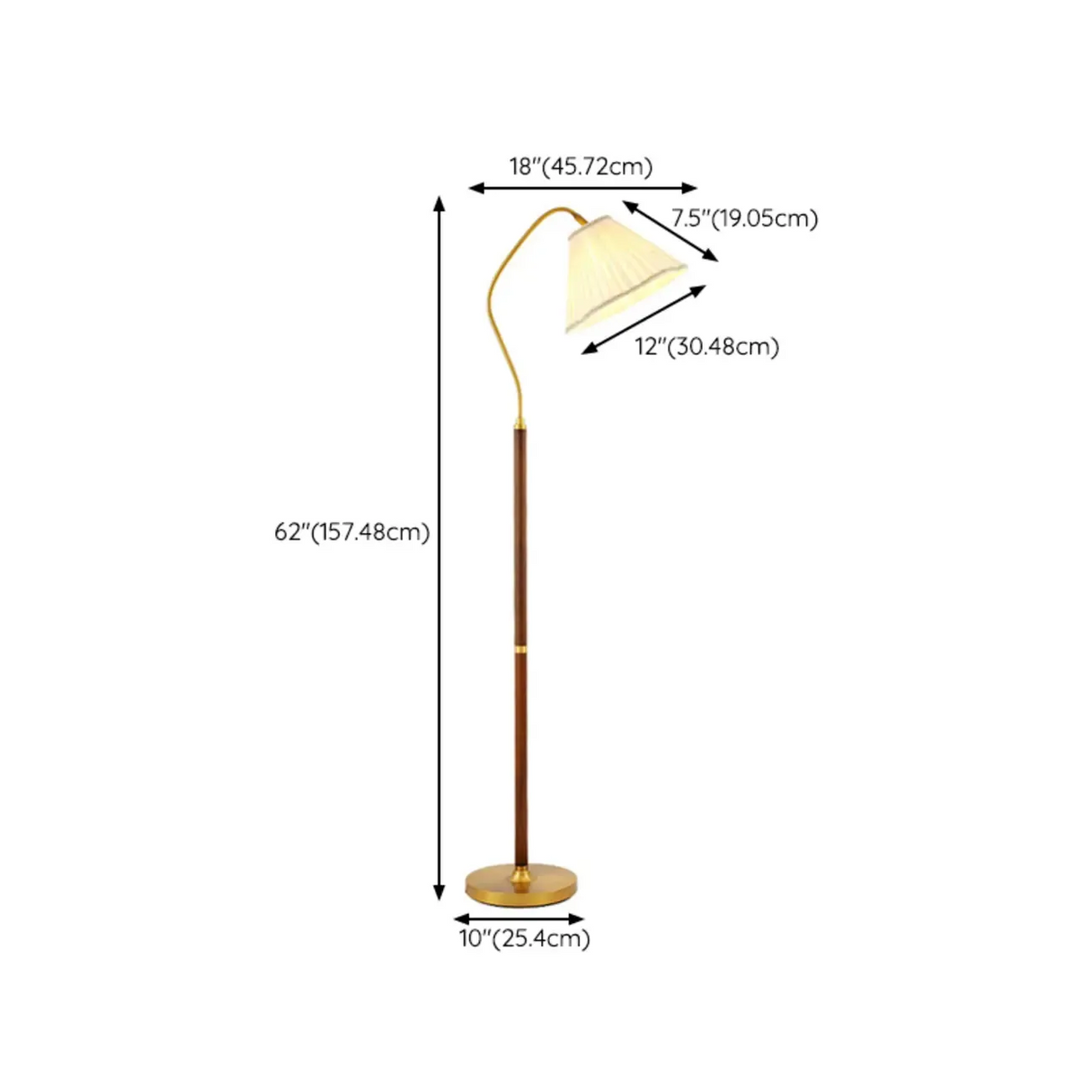 Evan Modern Metal Floor Lamp