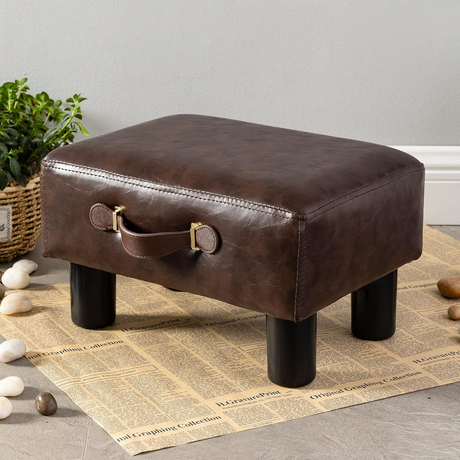 Jones Handmade Moroccan Square Ottoman Footstool