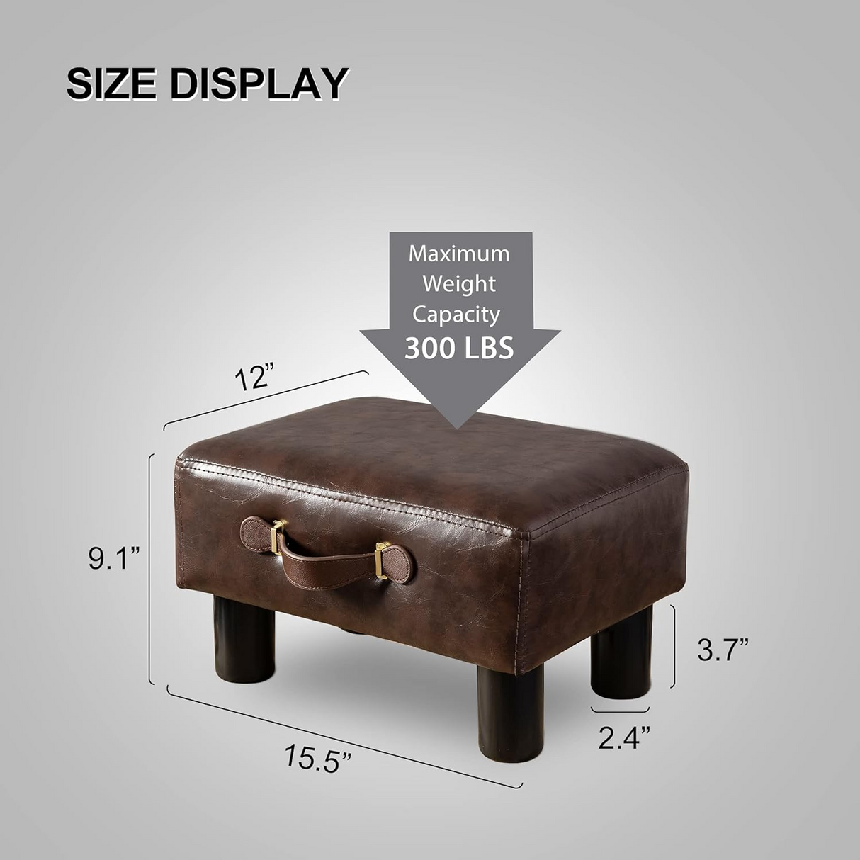 Jones Handmade Moroccan Square Ottoman Footstool