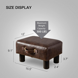 Jones Handmade Moroccan Square Ottoman Footstool