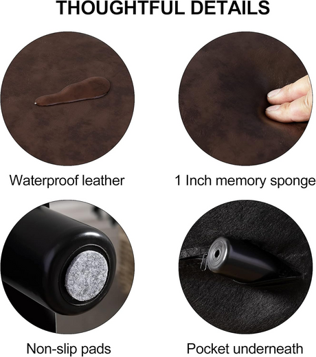 Jones Handmade Moroccan Square Ottoman Footstool