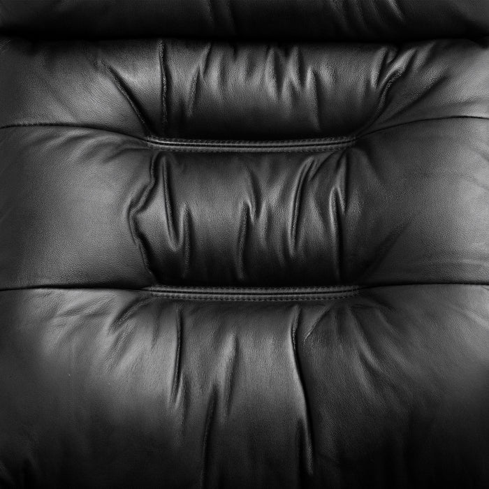 KIINNLS Vane Gaming Chair Cowhide Leather Office Chair Foot Rest