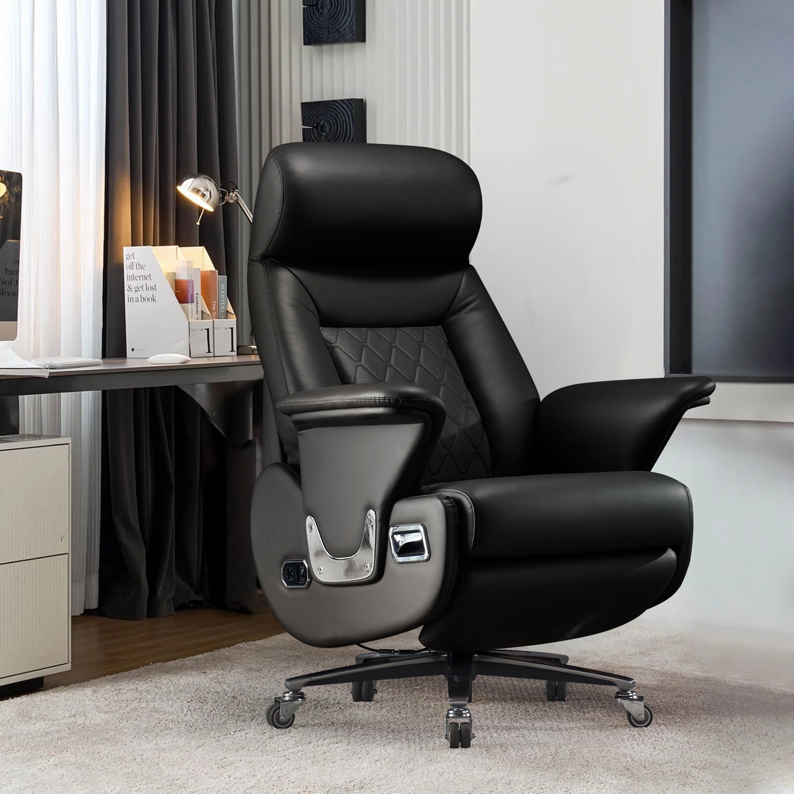 Ergonomic Chair Massage Recliner Heat And Massage Office Chairs