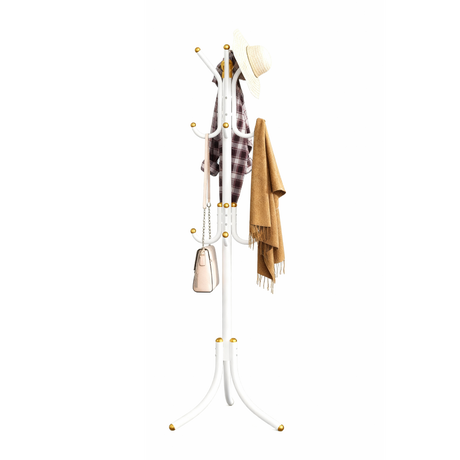 Evan Freestanding Metal Coat Rack Hall Tree