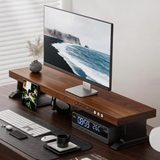 GC01 Plus Premium Walnut Wood Monitor Stand Riser