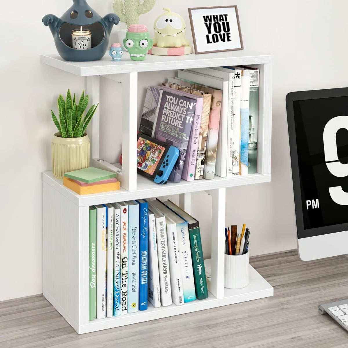 Dormitory Office Desktop Storage Rack