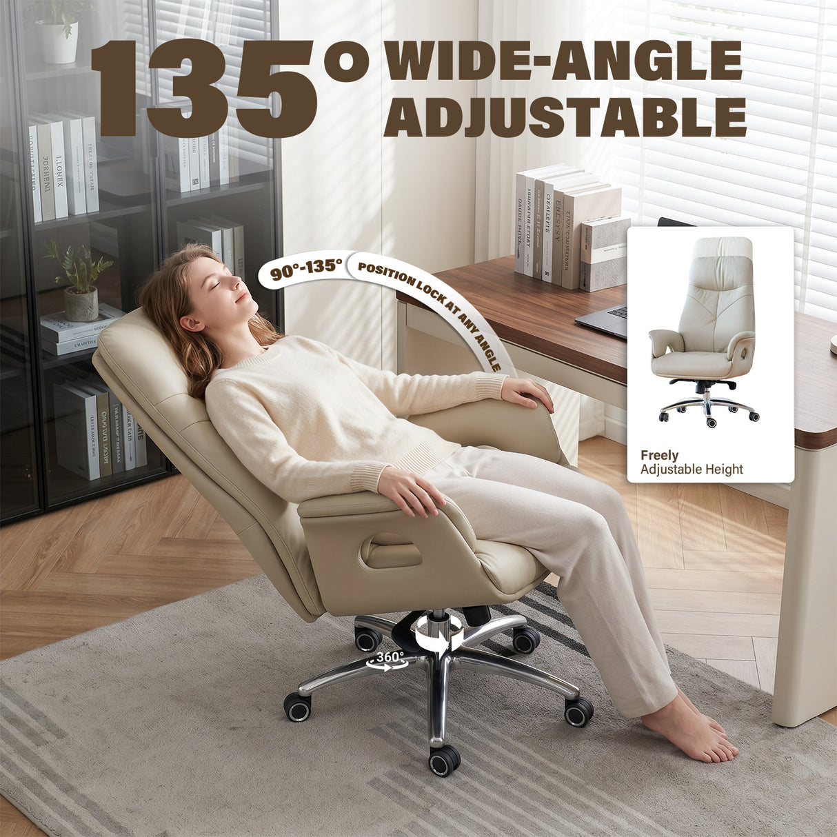 Lucien High Back Massage Chair 2026