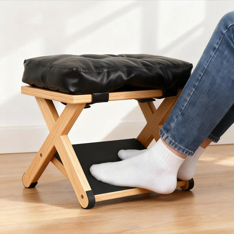 Cameron Wooden Under Desk Footrest