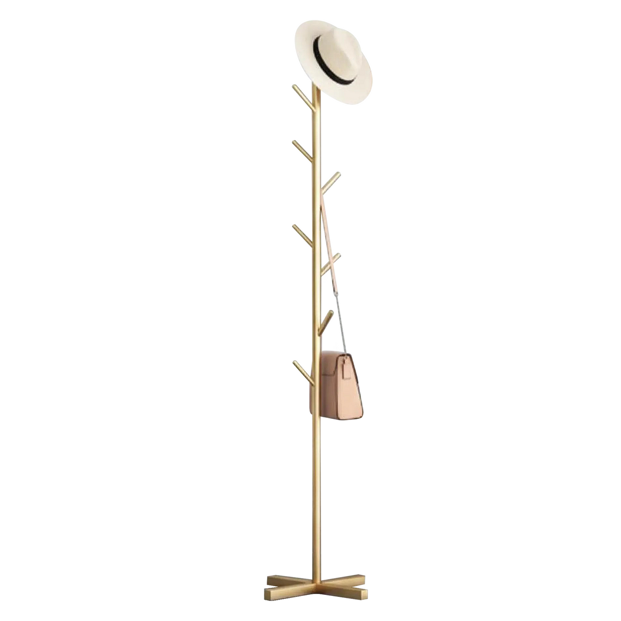 Jones Modern Metal Nordic Entryway Coat Rack