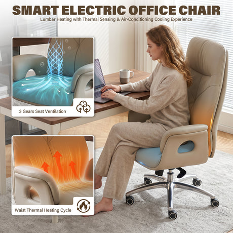 Lucien High Back Massage Chair 2026