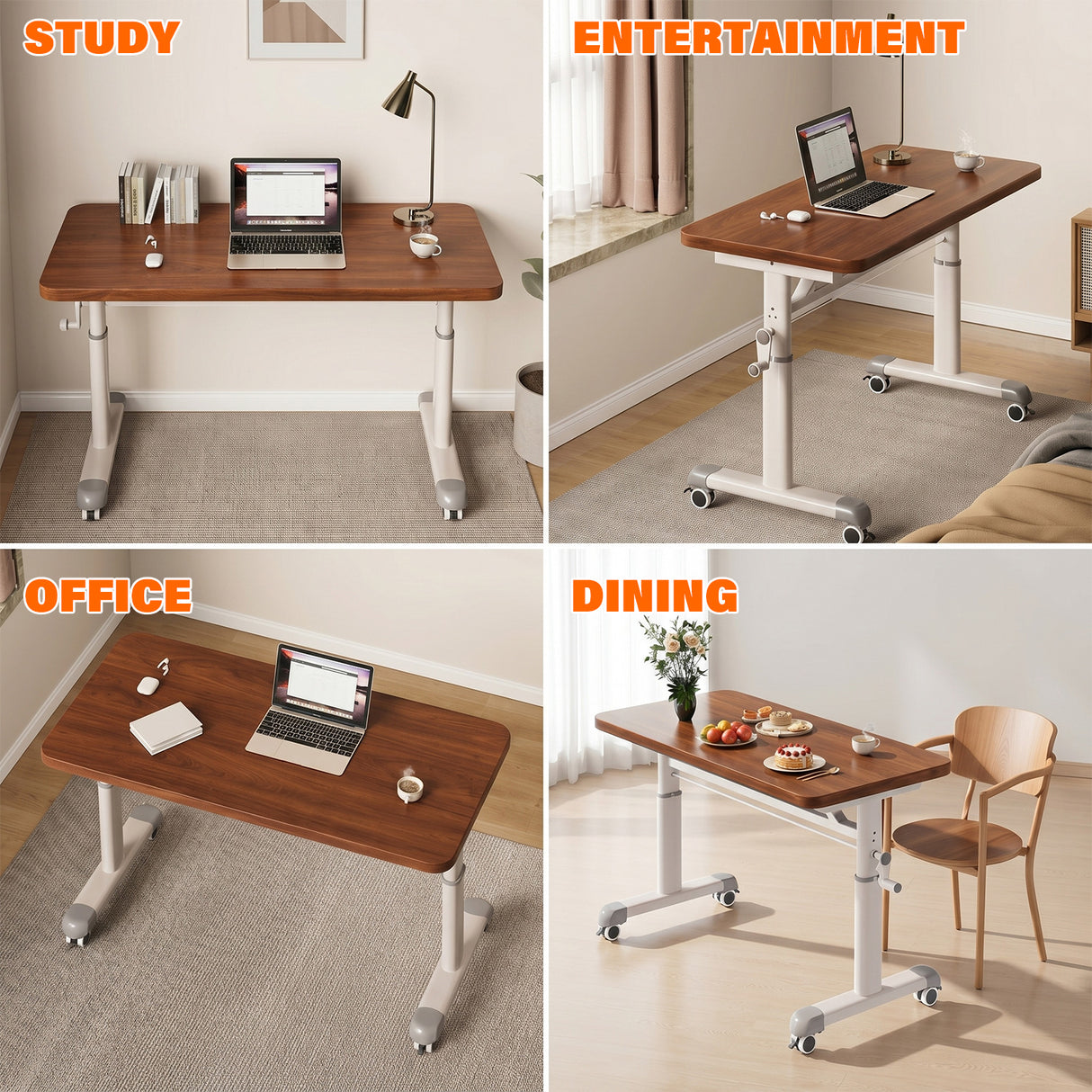 WS-30 Mobile Height Adjustable Desk