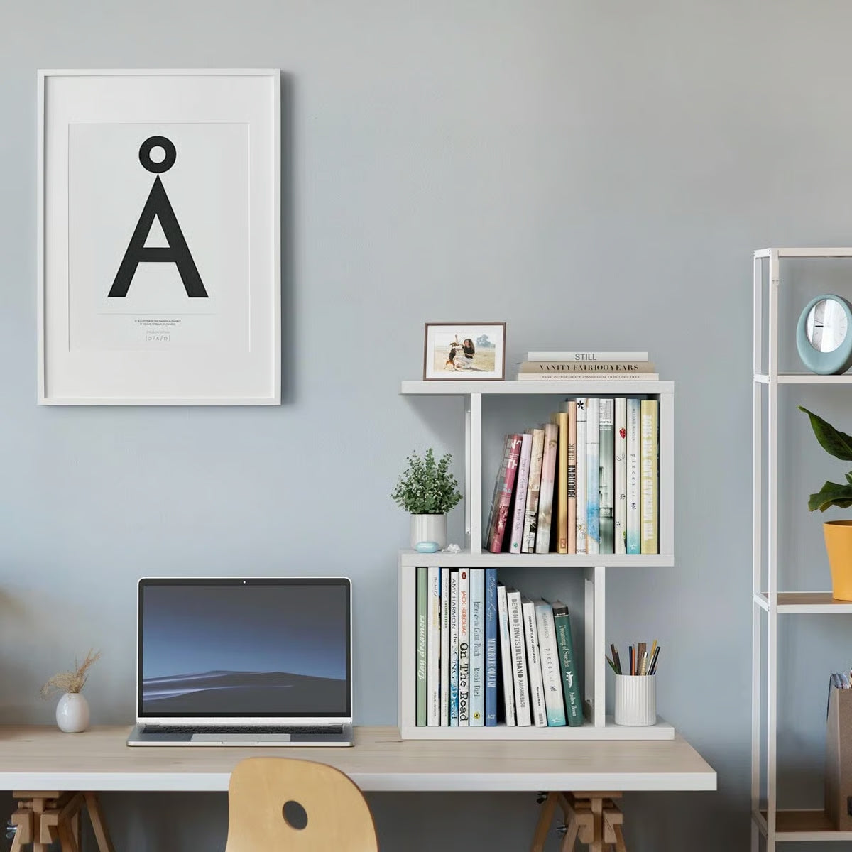 Dormitory Office Desktop Storage Rack