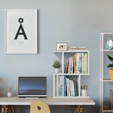 Dormitory Office Desktop Storage Rack