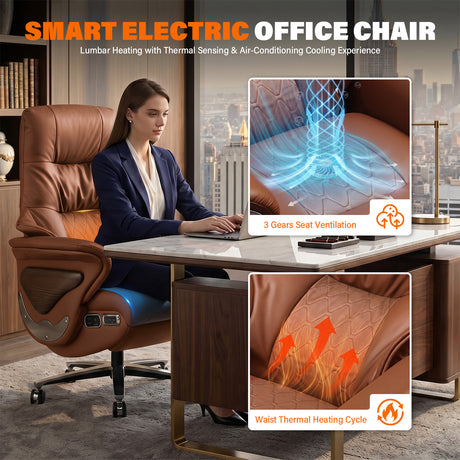 Haven Massage Executive Power Recliner 2026