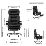 VANE Executive Chair – Ergonomic leather office chair for home office and office