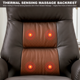 Pelle Massage Power Recliner Chair
